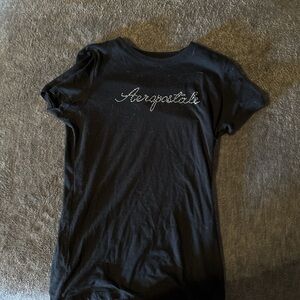 Aeropostale Black T-Shirt